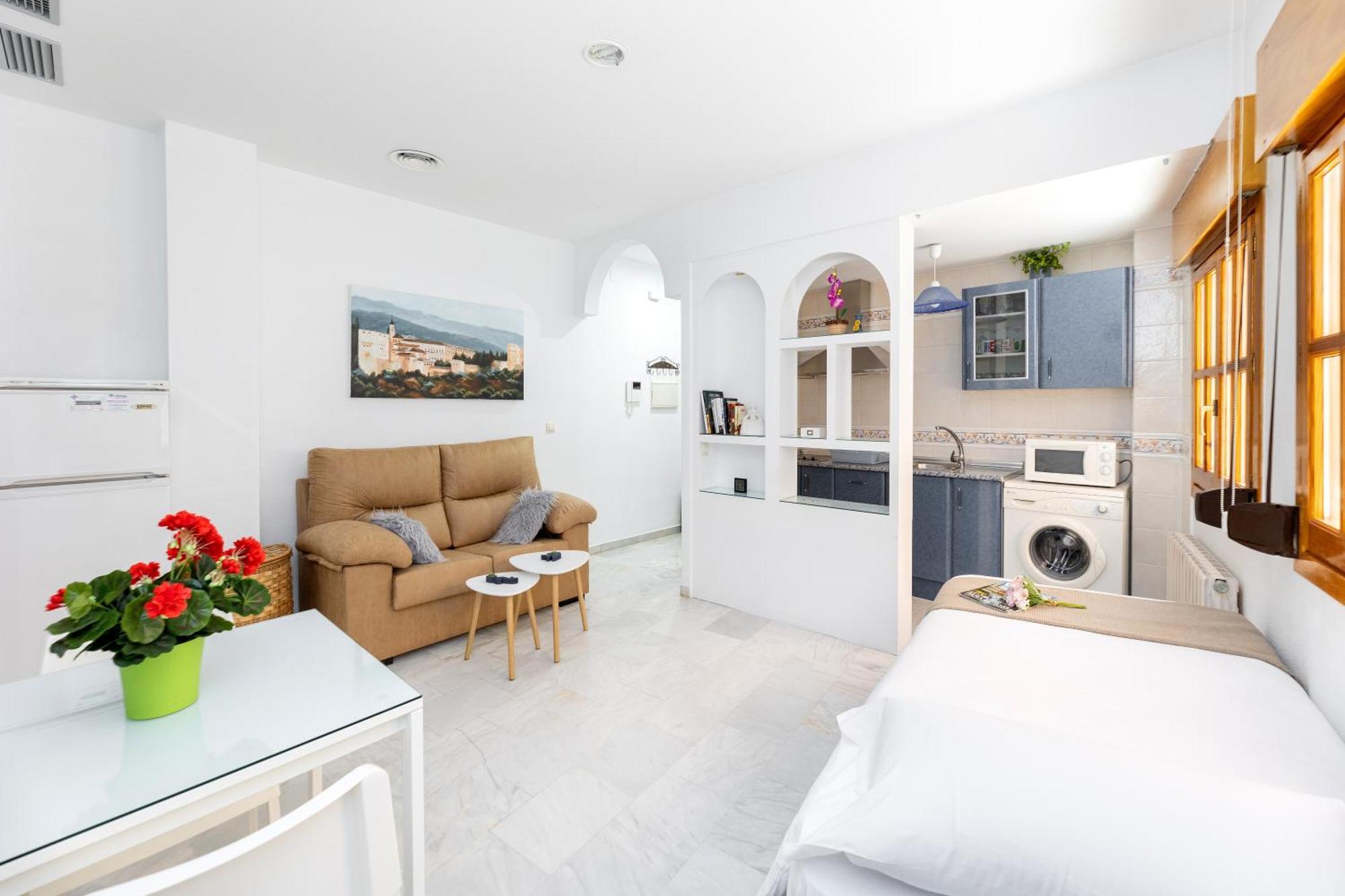 Apartamento Adultos Centro Nueva De La Virgen 2 Free Parking Granada Esterno foto