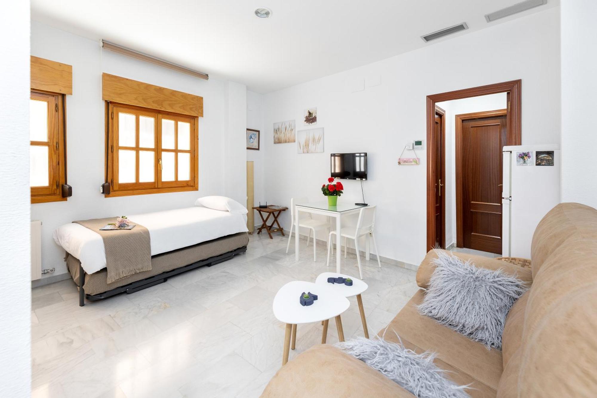 Apartamento Adultos Centro Nueva De La Virgen 2 Free Parking Granada Esterno foto